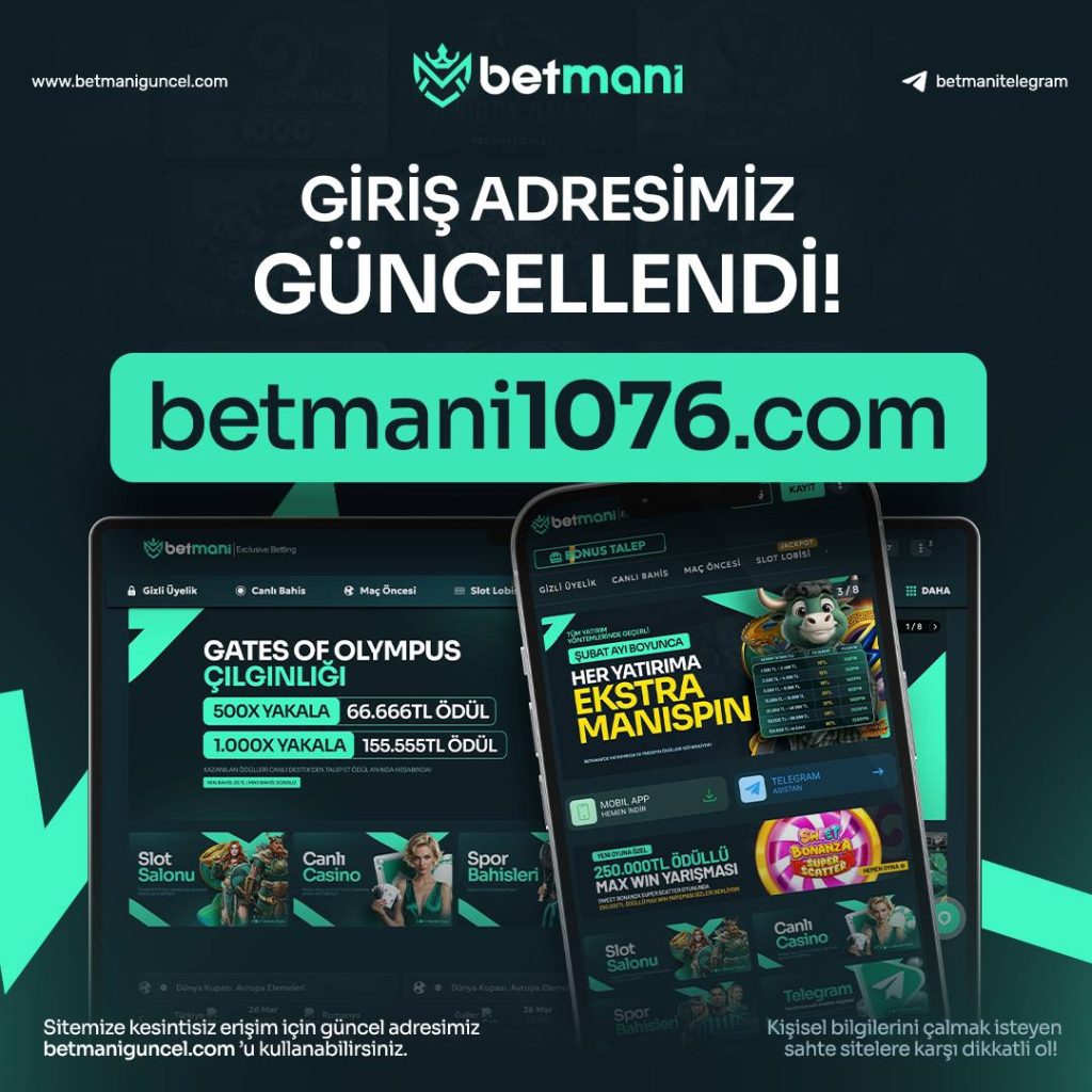Betmani - Türkiye’nin En Güvenilir Sitesi 2 Betmani Giriş