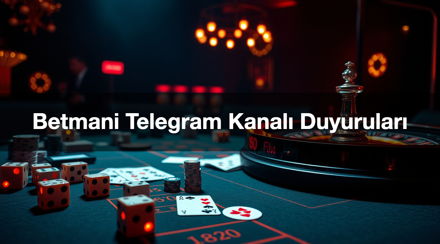 Betmani Telegram Kanalı Duyuruları